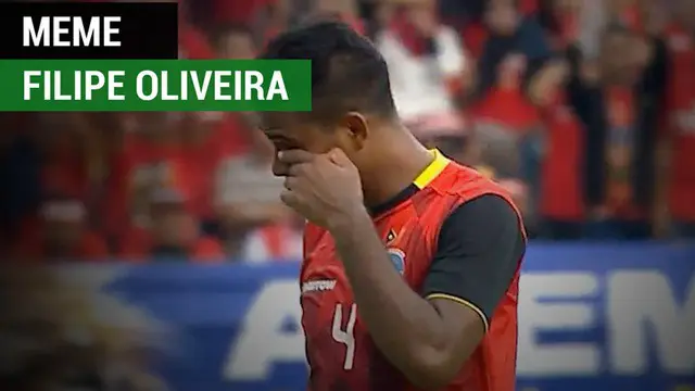 Berita video kumpulan meme kocak untuk bek Timor Leste, Filipe Oliveira, yang dianggap bermain kasar ketika menghadapi Timnas Indonesia U-22 pada SEA Games 2017.