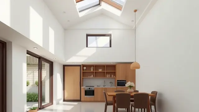 Rumah Minimalis dengan Skylight Strategis