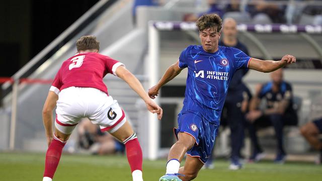 FOTO Pemain Chelsea, Marc Guiu