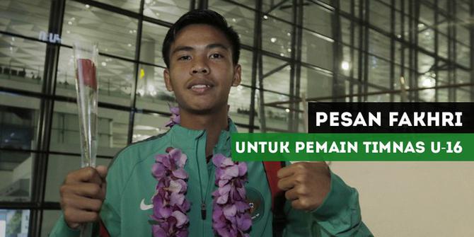 VIDEO: Ini Pesan Fakhri Husaini untuk Para Pemain Timnas Indonesia U-16