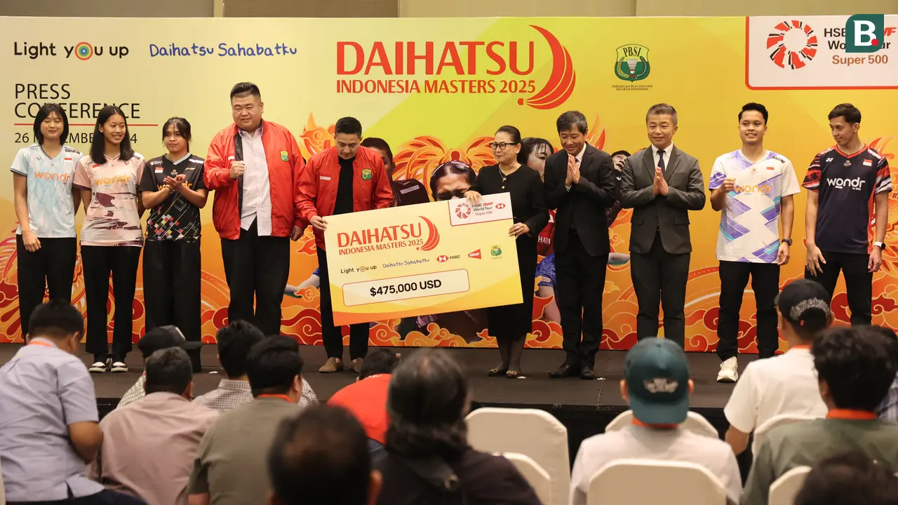 Konferensi Pers Indonesia Masters 2025
