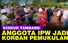 VIDEO: Anggota IPW Jadi Korban Pemukulan Buntut Kisruh Tambang Nikel di Sulsel
