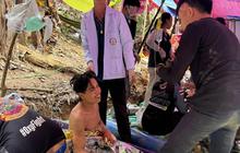 FOTO: Bertahan 10 Hari di Gua Terendam,  Empat Pria Laos Berhasil Dievakuasi