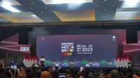 Resmi Buka IIMS 2023, Jokowi: Industri Otomotif Indonesia Punya Prospek Cerah (Arief/Liputan6.com0