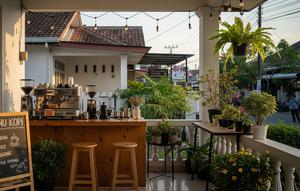 Ilustrasi Ide Memanfaatkan Teras Jadi Ruang Jualan Tanpa Renovasi Besar/Gemini AI