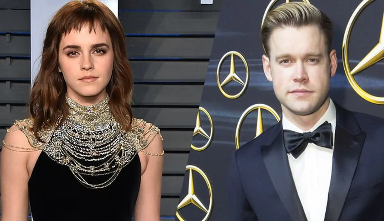 Kendati demikian Emma Watson dan Chord Overstreet tak terlihat datang dan pergi bersama. (Getty Images/Harper's Bazaar)