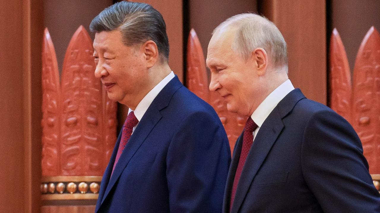 FOTO: Pertemuan Xi Jinping dan Vladimir Putin Perkuat Arah Kerja Sama Strategis China Rusia