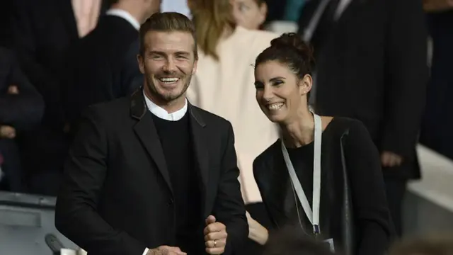 David Beckham Saksikan Kemenangan PSG Atas Barcelona