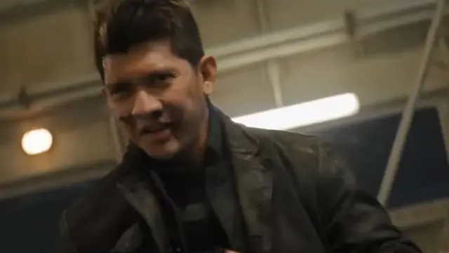 Aksi Iko Uwais saat berakting di The Expendables 4