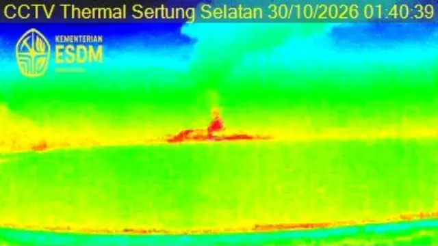 Gunung Anak Krakatau Meletus Lagi Dini Hari, Status Siaga dan Radius 5 Km Ditutup