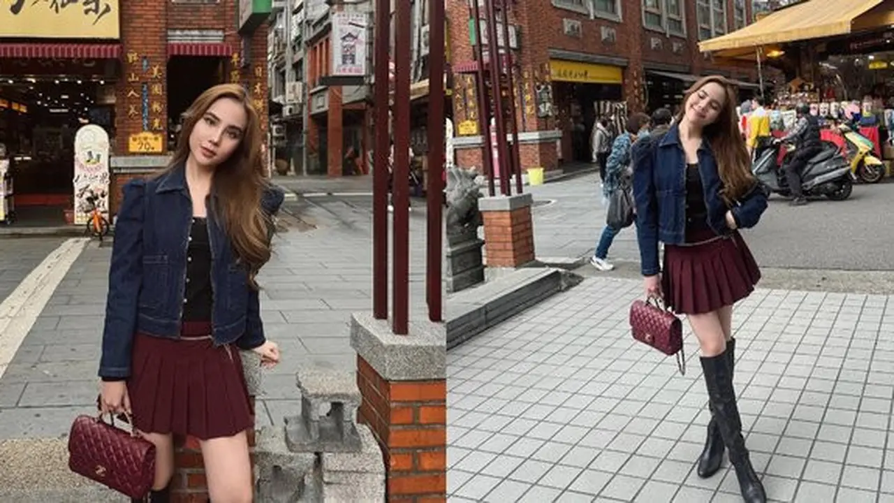 Potret Terbaru Agatha Chelsea Liburan ke Taipei, Dipuji Cantik Mirip Barbie (credit: instagram/agatha_chelsea)