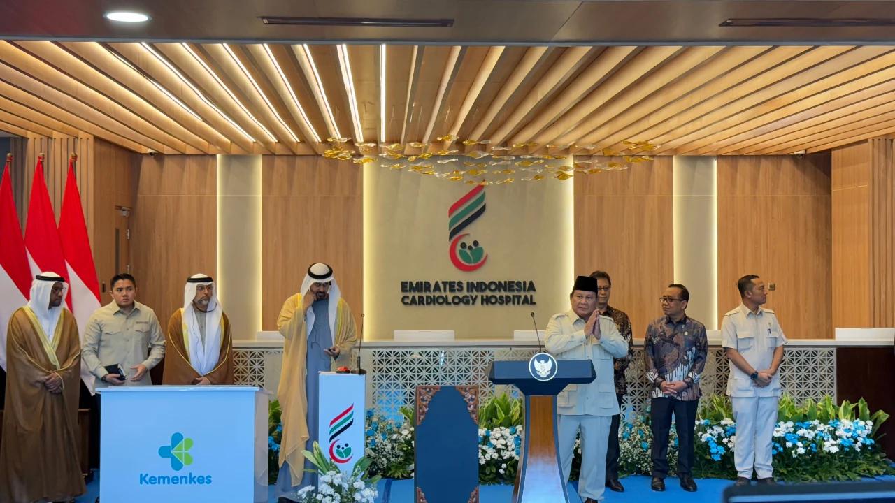 Prabowo Perintahkan Menkes Bangun 66 RS Setara RS Kardiologi Emirates-Indonesia