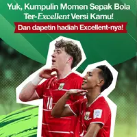Memasuki usia ke-11, Bola.com merayakan perjalanan panjang sebagai salah satu media olahraga digital terdepan di Indonesia melalui kampanye spesial bertajuk Excellent Eleven.