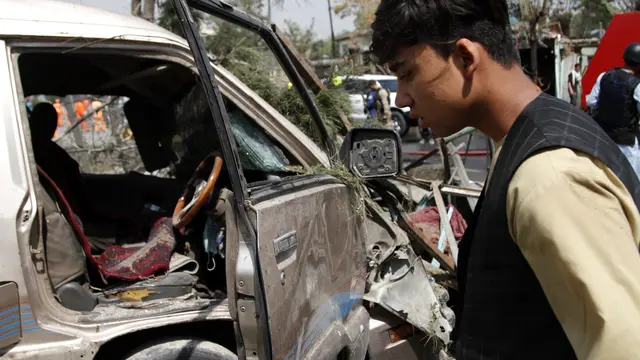 Bom Bunuh Diri Sasar Wapres Afganistan, 10 Orang Tewas