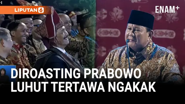 Momen Prabowo Roasting Sosok Penyebab 3 Kali Pilpres Kalah, Luhut Tertawa Ngakak
