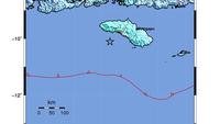 Gempa Tektonik M 6,0 Guncang Sumba Barat 