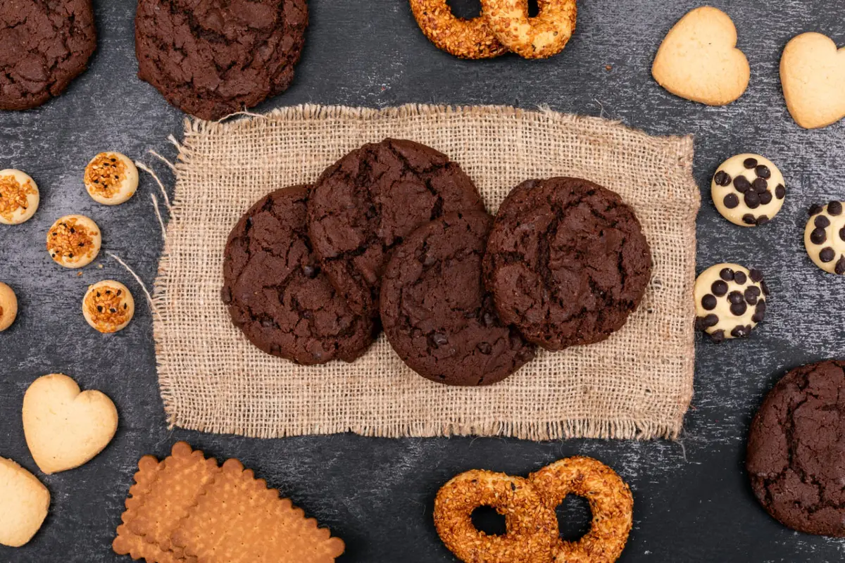 kue kering oatmeal coklat