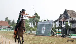 DKI Jakarta Juara Umum Kejurnas Berkuda Memanah III Seri I 2026