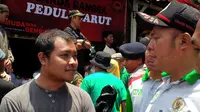 Fraksi PKB di DPR memberikan bantuan kepada korban banjir bandang Garut. (Liputan6.com/Taufiqurrohman)