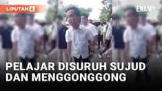 Viral! Wali Murid Paksa Pelajar Sujud dan Menggonggong