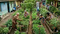 Ide Community Garden untuk Dikelola Bersama Warga RT, Sulap Lahan Sempit Jadi Ruang Hidup