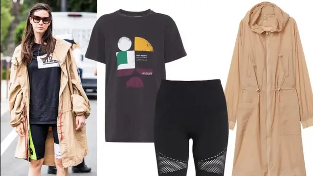 [Bintang] Bike Shorts Casual