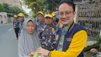 Aksi Sosial Jelang Berbuka, AMPI Berbagi Takjil di Lingkungan DPP Golkar