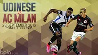 Udinese vs AC Milan (Bola.com/Samsul Hadi)