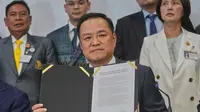 Anutin Charnvirakul Dilantik Jadi Perdana Menteri Thailand, Siap Gelar Pemilu Baru