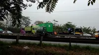 Sejumlah Kecelakaan Warnai Kemacetan Ibukota Jumat Pagi