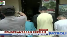 Operasi cipta kondisi jelang Asian Games 2018, sejumlah preman di kawasan Jakarta Barat diamankan.