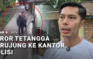 Teror Tetangga Berujung ke Kantor Polisi