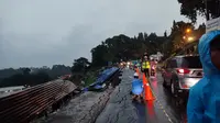 Imbas Longsor di Proyek Stasiun Batu Tulis Bogor, Jalan Cipaku Diberlakukan Satu Arah