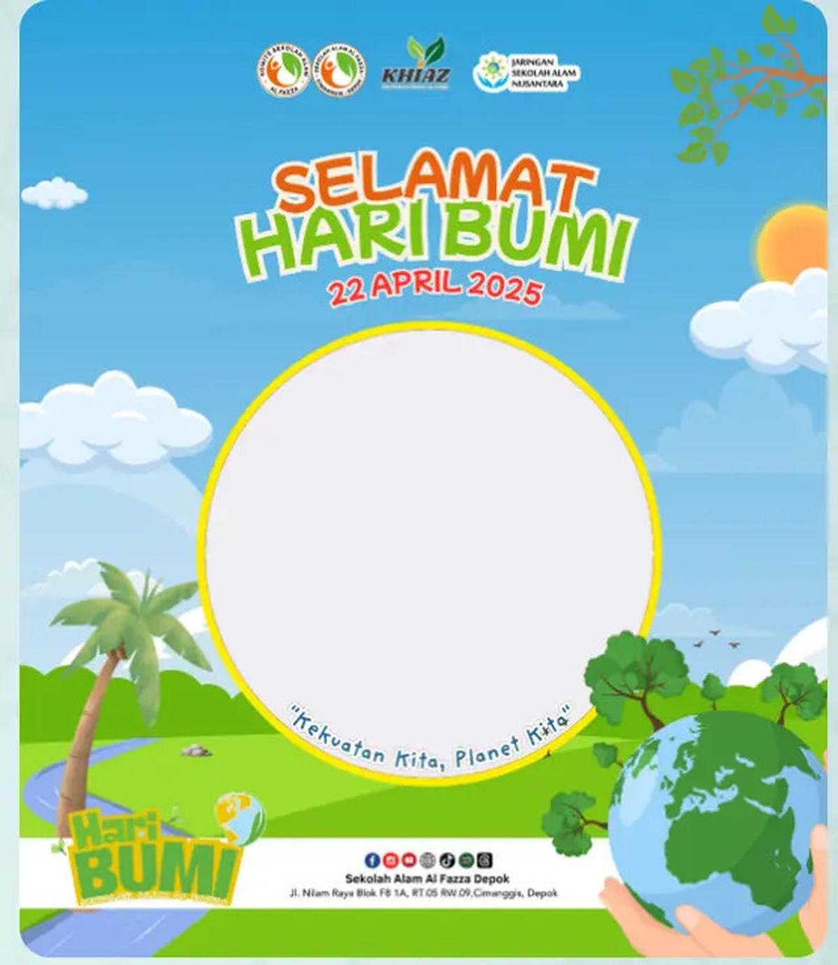 10 Link Twibbon Hari Bumi Gratis yang Simpel dan Elegan, Desainnya Tidak Pasaran