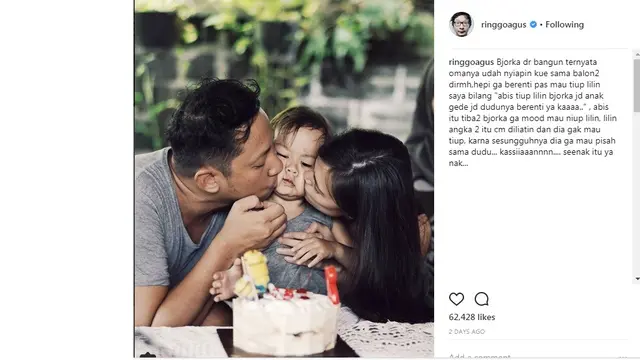 Ringgo Agus Rahman (Foto: Instagram)