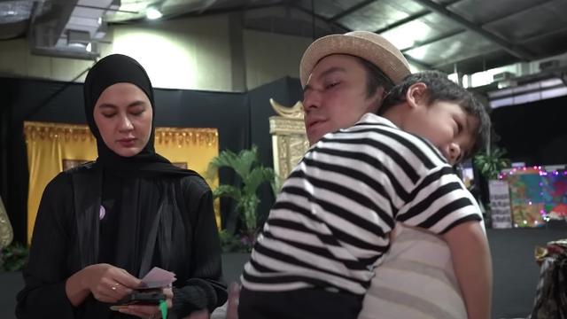 Baim Wong dan Paula Verhoeven di Acara Kelulusan Kiano