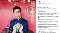 Daniel Mananta Pamer Cincin Batu di Hari Raya Imlek
