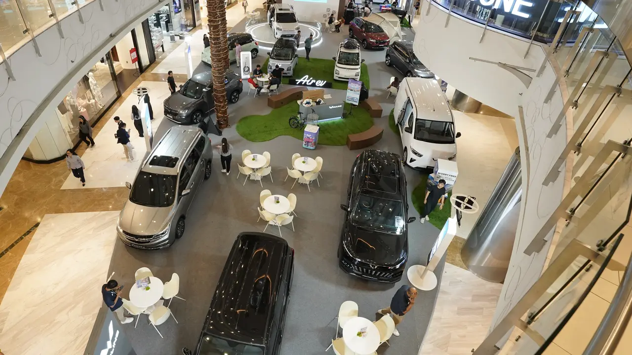 Jemput Bola, Wuling Pamer Model Lengkap dari Bensin hingga Listrik di Central Park (ist)
