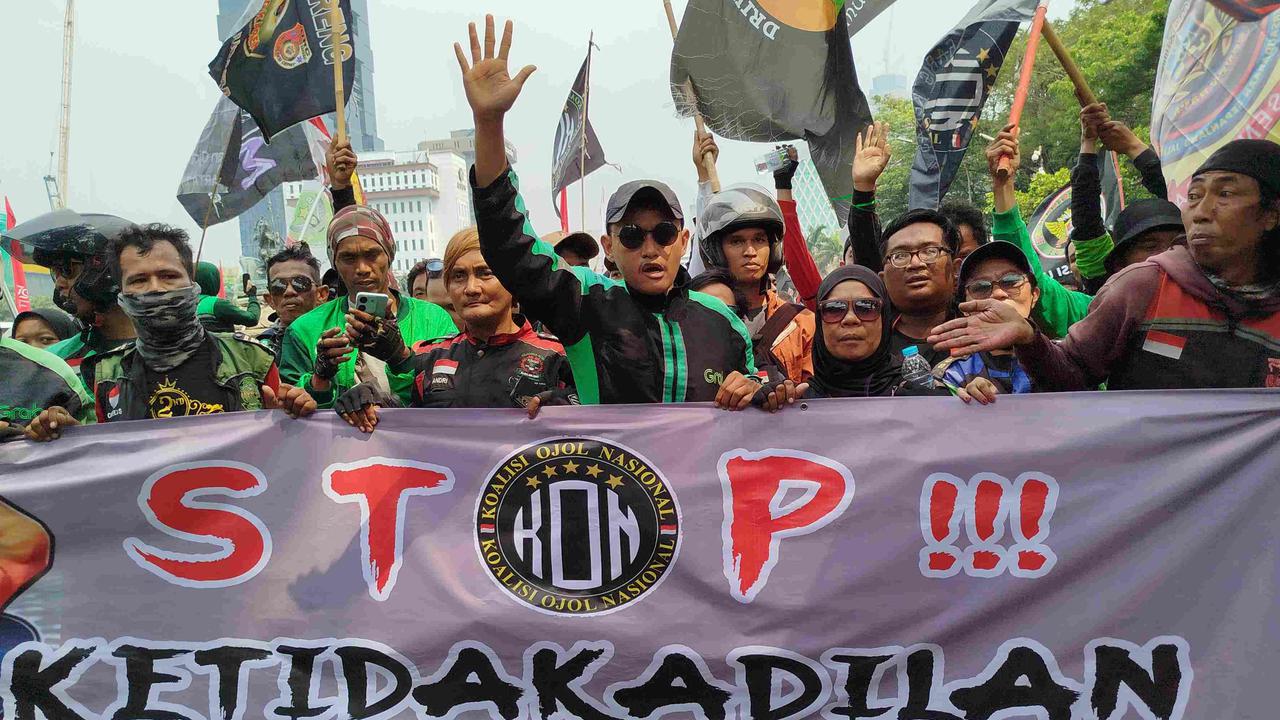Tuntutan Demo Ojol ke Pemerintah: Revisi Aturan Tarif Layanan hingga Payung Hukum Pengemudi