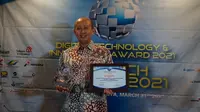 Inovasi layanan digital masa pandemi COVID-19 mengantarkan BPJS Kesehatan terima penghargaan Digital Technology & Innovation Award 2021 di Jakarta pada Rabu, 31 Maret 2021. (Dok BPJS Kesehatan RI)