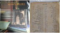 Buku resep itu sudah terlihat menguning dan tertulis dengan bahasa Arab. (Sumber: Siakapkeli)