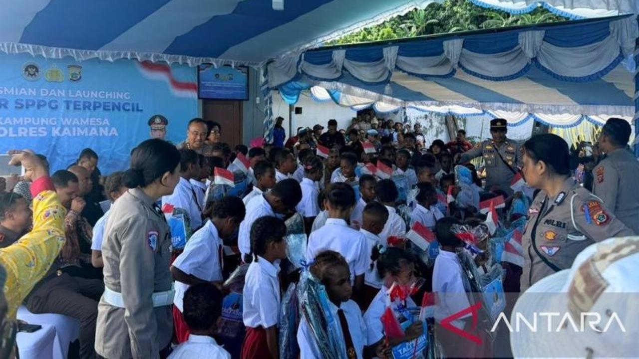 Polda Papua Barat Optimalkan SPPG 3T di Kaimana Dukung Makan Bergizi Gratis
