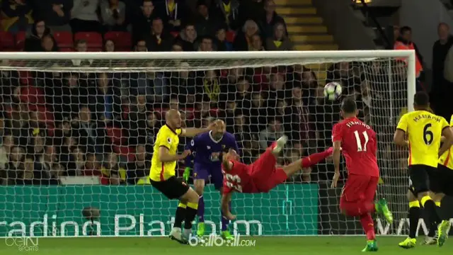 Gol Akrobatik Emre Can Bawa Liverpool Menang Tipis atas Watford