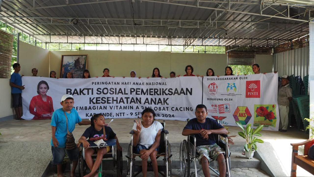 Perhimpunan Indonesia Tionghoa (PINTI) memberikan bantuan kepada Panti Asuhan Anak Berkebutuhan Khusus (ABK), Sekolah Luar Biasa (SLB) dan Panti ODGJ yang bertempat di Labuan Bajo, NTT, Senin 9 September 2024 (Istimewa)