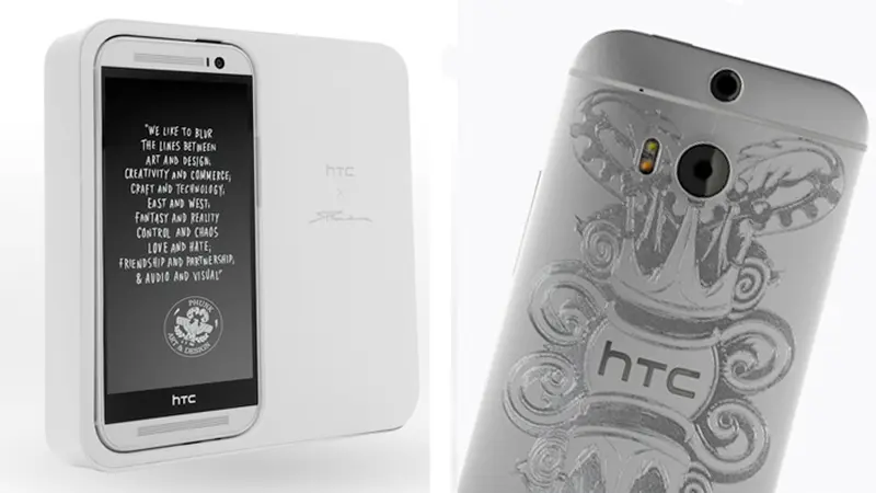 HTC One M8 Punya Edisi Khusus, Pakai Tato