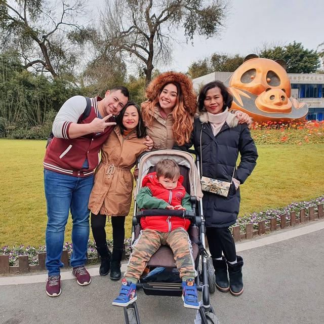 6 Potret Terbaru Agesh Palmer, Mantan Istri Kevin Kambey 'Anak Langit'