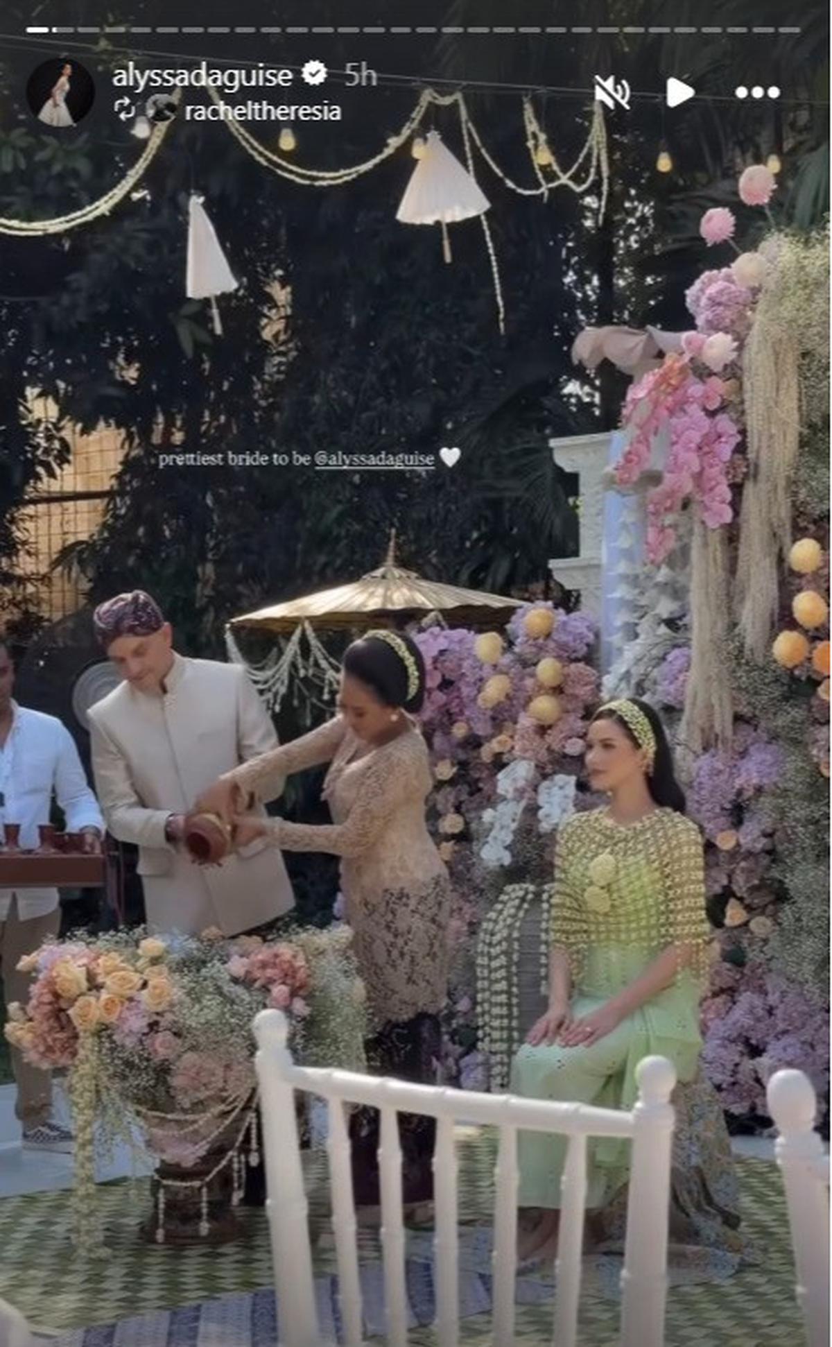 Potret Cantik Menawan Alyssa Daguise di Momen Siraman Jelang Pernikahan, Aura Pengantin Kian Bersinar