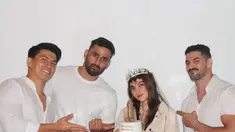 Hingga kini, Sarah Salsabila Keihl masih merahasiakan sosok kekasih bule yang bakal dinikahinya. Namun keseriusan wanita 27 tahun ini untuk membangun rumah tangga terbukti lewat acara bridal shower ini. (Liputan6.com/IG/@sarahkeihl)