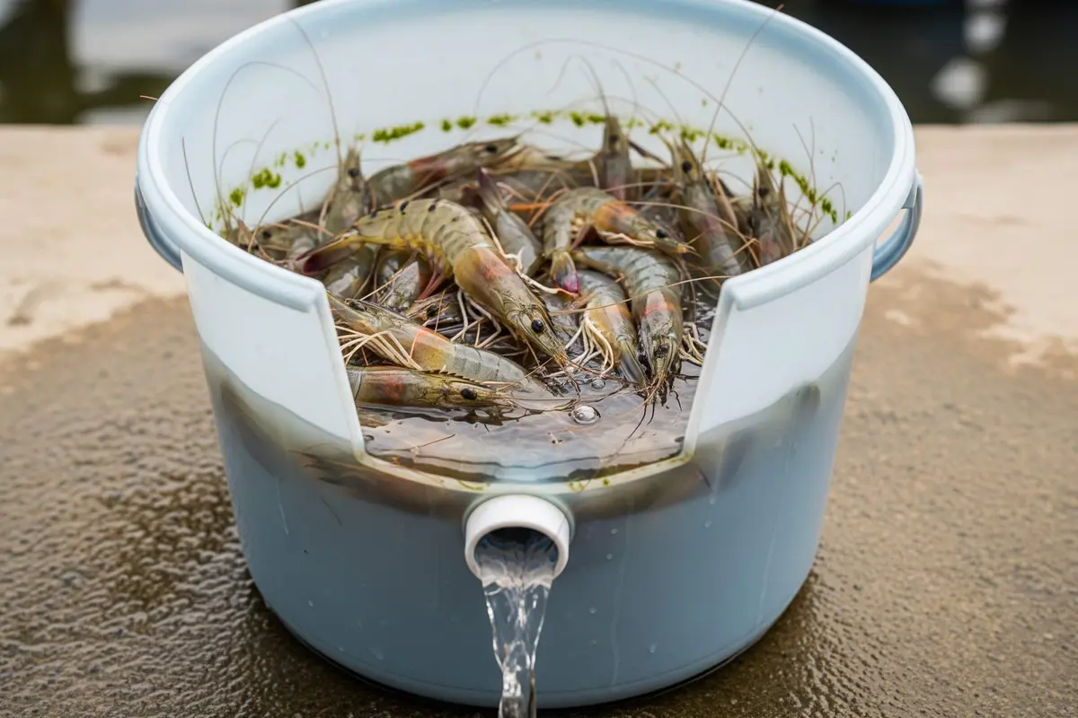 Cara Ternak Udang di Ember di Lahan Sempit