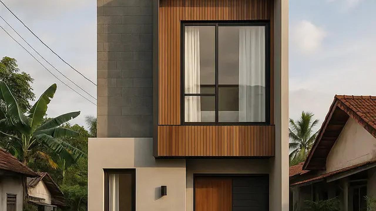7 Tren Model Rumah Minimalis 2 Lantai di Lahan Terbatas, Tetap Nyaman Meski Tak Luas